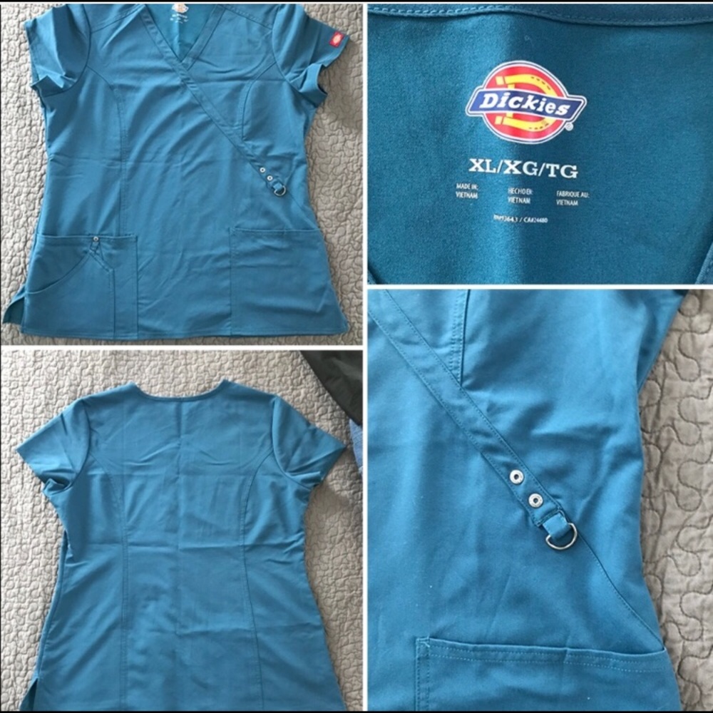Dickies scrub top women’s xl